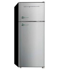 Frigidaire, 2 Door Apartment Size Refrigerator/Freezer Combo, 7.5 cu ft, Platinum Series, Stainless, 23" D x 21.5" W x 55.5" H