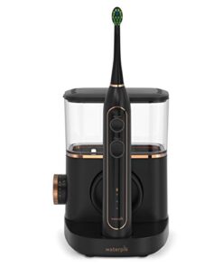 Waterpik Sonic-Fusion Professional Flossing Battery Powered Electric Toothbrush, Black, (Pack of 1)