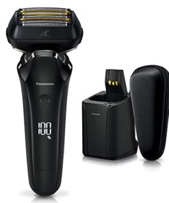 Panasonic ES-LS9P-K [Men's Shaver LAMDASH PRO Linear Motor 6-Blades Fully Automatic Cleaning Charger with Semi-Hard Case Craft Black] AC100-240V Shipped from Japan Released in May 2022