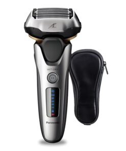 Panasonic ARC5 Electric Razor for Men with Pop-up Trimmer, Wet Dry 5-Blade Electric Shaver with Intelligent Shave Sensor and 16D Flexible Pivoting Head - ES-ALV6HS (Silver)