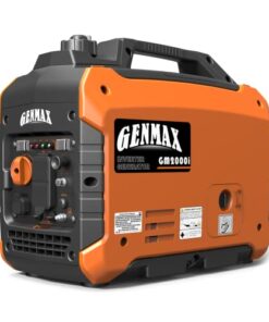 GENMAX Portable Generator, 2000W Ultra Quiet Gas Engine, EPA Compliant, Eco Mode Function, Ultra Light, Suitable for Backup Home and Camping(GM2000i)