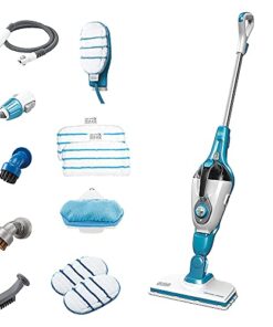 BLACK+DECKER 7-in-1 Steam Mop and Steam Glove Handheld Steamer, Complete Steam Cleaning Solution, Corded (HSMC1361SGP)