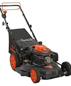 YARDMAX 22 in. 201cc Select PACE 6 Speed CVT High Wheel FWD 3-in-1 Gas Walk Behind Self Propelled Lawn Mower, Black (YG2860)