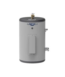 GE Appliances 10 Gallon Versatile Plug and Play Electric Water Heater with Adjustable Thermostat, Easily Installs Where You Want It, 120 Volt
