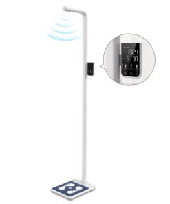 GE Digital Physician Scale BMI: Ultrasonic Electronic Height and Weight Scale 76” Height Measuring Device Accurate Body Weight 485 lb/220 kg Capacity