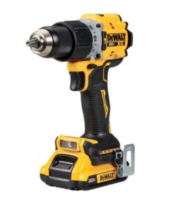 DEWALT 20V MAX* XR® Brushless Cordless 1/2 in. Hammer Drill/Driver Kit (DCD805D2), Yellow