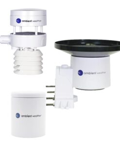 Ambient Weather WS-5000-IP3 Ultrasonic Professional Smart Weather Station with Remote Monitoring and Alerts
