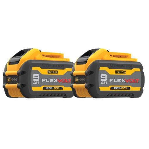 DEWALT FLEXVOLT 20V/60V MAX* Batteries, 9.0-Ah, 2-Pack (DCB609-2) - Image 3