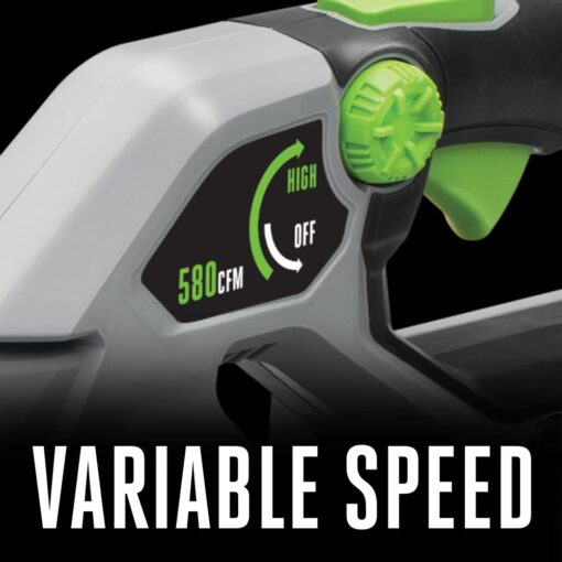 EGO POWER+ Leaf Blower, Cordless Electric 580 CFM, Battery and Charger Not Included - LB5800 - Image 5