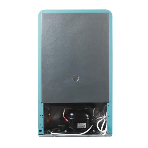 FRIGIDAIRE EFR372-BLUE 3.2 Cu Ft Blue Retro Compact Rounded Corner Premium Mini Fridge - Image 3