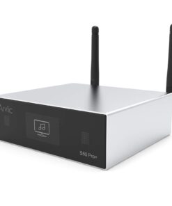 Arylic Up2stream S50 Pro+, Receiver Audio WiFi e Bluetooth,Preamplifier aptX HD con ESS Sabre Dac AKM ADC Multiroom/multizone, Ricevitore Stereo Wireless con AirPlay, Spotify, Internet Radio