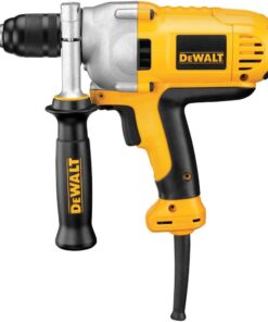 DEWALT Electric Drill, Mid Handle Grip, 1/2-Inch, 10-Amp (DWD215G) , Yellow