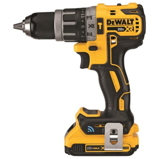 DEWALT 20V MAX* XR Hammer Drill Kit, Tool Connect Bluetooth (DCD797D2) - Image 5