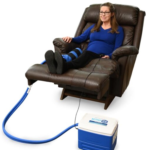 Polar Active Ice 3.0 | 9 QT Cold Therapy Ice Machine | Programmable Timer | Full Circumference Knee Pad | Cryotherapy Pain Relief System | Ace Bandage Style Compression - Image 3
