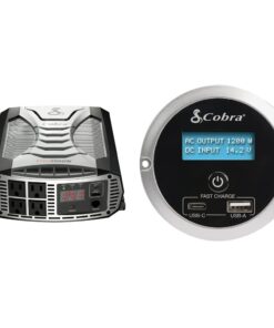 Cobra PRO 2500W Professional Grade Power Inverter with Cobra CPIALCDG1 Remote Controller