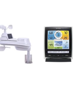 AcuRite Iris PRO+ 5-in-1 Weather Sensor with Add-On Display, Rain Gauge, Wind Speed and Direction, Temperature and Humidity