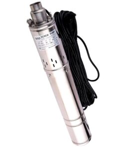 ZYIY 3.5" Deep Well Pump 1.5hp Screw Well Pump Submersible Well Water Pump 220-240V/60Hz Max.Head 120M/394ft Flow 11GPM Rotary Vertical Centrifugal Well Pump for Home Garden Agricultural,Pump for Well