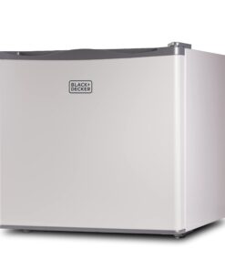 BLACK+DECKER 1.2 Cu. Ft. Compact Upright Freezer, Mini Deep Freeze with Full-Width Wire Shelf