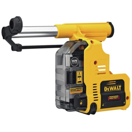 DEWALT Onboard Rotary Hammer Dust Extractor for 1-Inch SDS Plus Hammers (DWH303DH) - Image 4