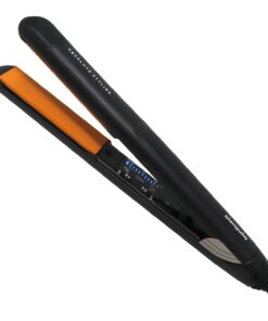 Glampalm Ceramic Flat Iron Hair Straightener, 140°-450° Degree, 25 Sec Heat Up. 11 Heat Settings Vibrato 1" Styling Iron. Korean No.1 Salon Haircare Tool, 3D Swivel Cord (GP225)