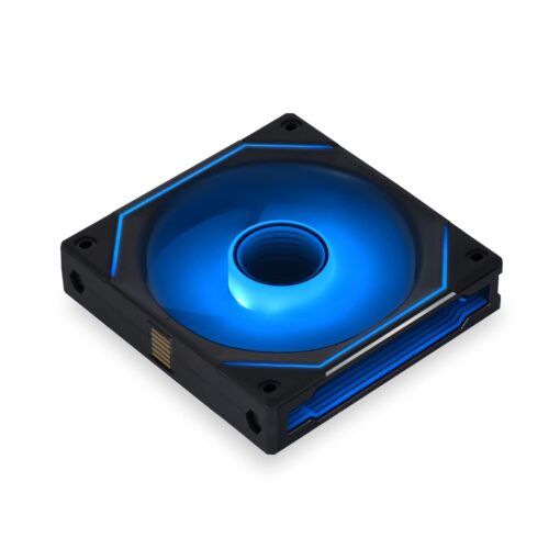 Lian Li GA2T36INB Galahad II Trinity 360 AIO CPU Liquid Cooler 360mm & SL Infinity 120 Reverse Blade Black Single Pack & UNI Fan SL-Infinity 120 RGB Triple Pack Black with Controller - UF-SLIN120-3B - Image 2