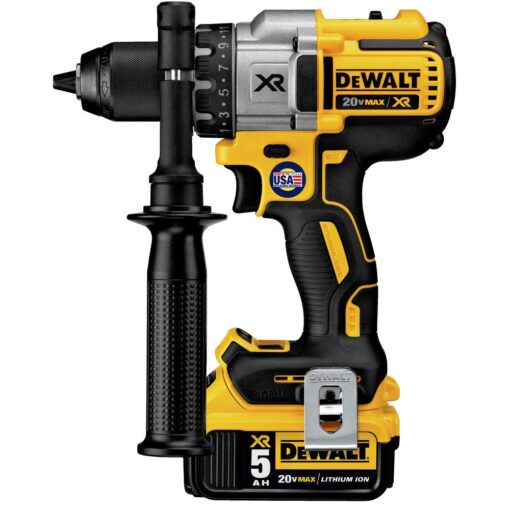 DEWALT 20V MAX XR Brushless Drill/Driver 3-Speed, Premium 5.0Ah Kit, Cordless (DCD991P2) - Image 6