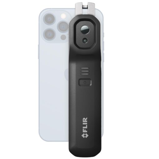FLIR ONE Edge- Bluetooth Thermal Imaging Camera for Smartphones. Connects Wirelessly to Device and Compatible with All iOS and Android Phones.