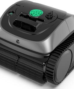 (2024 Upgrade) WYBOT C1 Robotic Pool Cleaner for In Ground Pools up to 65 FT in Length, 150mins Runtime, Cordless Pool Vaccum with Wall Climbing Function, Larger Top-Loading Filters
