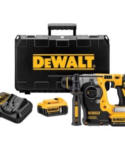DEWALT DCH273P2 20V Max Brushless SDS Rotary Hammer with 5 Ah Batteries