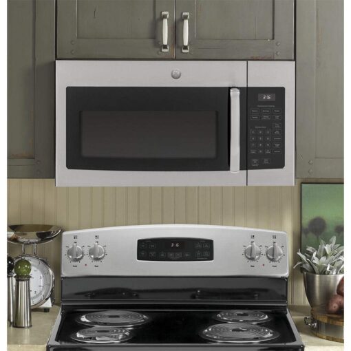GE JVM3160RFSS 30" Over-the-Range Microwave Oven in Stainless Steel - Image 2
