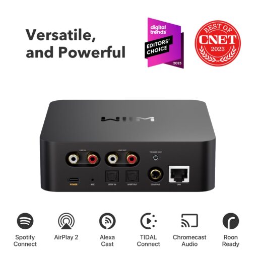 WiiM Pro AirPlay 2 Receiver, Google Cast Audio, WiFi Multiroom Streamer, Compatible with Alexa, Siri and Google Assistant, Stream Hi-Res Audio from Spotify, Amazon Music, Tidal and More - Image 11