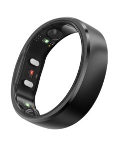 RingConn Gen 2, World’s First Smart Ring with Sleep Apnea Monitoring, No APP Subscription, 12-Day Battery Life, Stress/Heart Rate/Women's Health Tracker, Android & iOS Compatible (Black, Size 10)