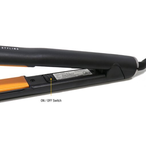 Glampalm Ceramic Flat Iron Hair Straightener, Korea No.1 Salon Haircare Tool, 11 Heat Settings 220°- 450°, Styling Iron 25s Heat Up and 1" Floating Plates, 3D Swivel Cord & Universal Voltage (GP201) - Image 6