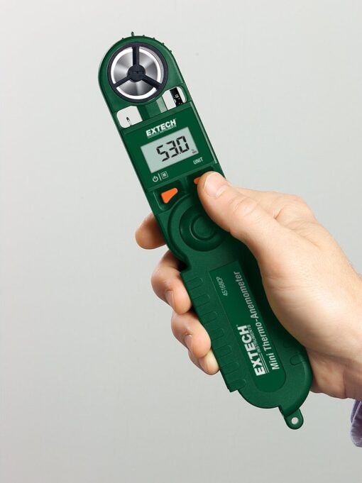 Extech 45168CP Mini Thermo-Anemometer with Built-in Compass - Image 3