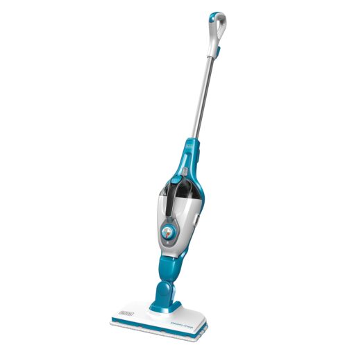 BLACK+DECKER Steam Mop and Portable Steamer, 5-in-1, Corded (HSMC1321)