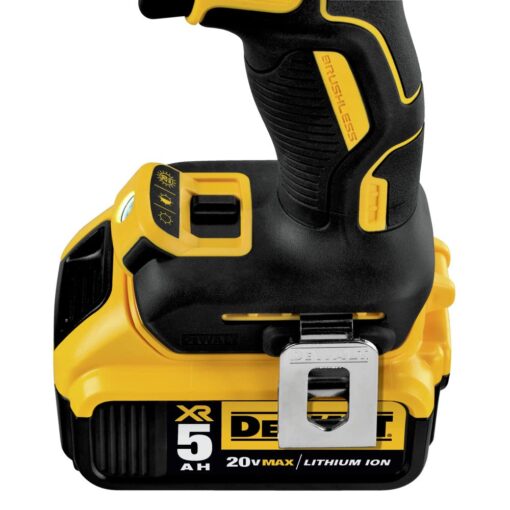 DEWALT 20V MAX XR Brushless Drill/Driver 3-Speed, Premium 5.0Ah Kit, Cordless (DCD991P2) - Image 2