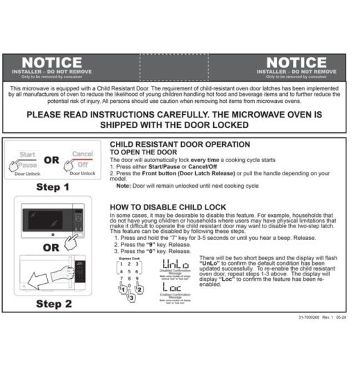 GE GCST16S1WTS Microwave Oven, 1,150-watt 8 Auto Cooking Settings, Kitchen Essentials for The Countertop, Dorm Room or Apartment, Child-Lock Technology 1.6 Cu. Ft, Black Stainless - Image 2