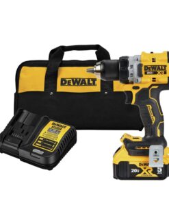 DEWALT 20V MAX* XR® Brushless Cordless 1/2 in. Drill/Driver Kit (DCD800P1), Yellow