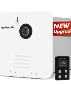RV Tankless Water Heater Propane Gas,RVPart Pro, with 15"x15" White Door and Remote Controller, DC 12V, 7×24 Technical Support, High Altitude, Easy Installation, Compatible with All RVs,GT60,White