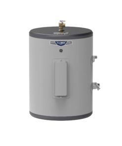 GE Appliances 18 Gallon Versatile Plug and Play Electric Water Heater with Adjustable Thermostat, Easily Installs Where You Want It, 120 Volt