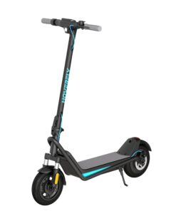HOVERFLY X3 Electric Scooter for Adults, 10" Solid Tire, Max 18 Mile Range and 20Mph Speed, 500W Motor, with Front Dual Suspension Electric Code Lock, UL2272 Certified Foldable Commuting Escooter
