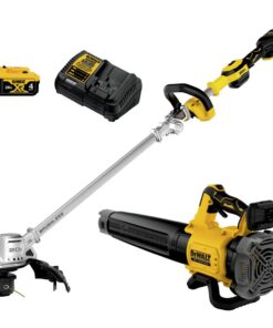 DEWALT 20V MAX String Trimmer & Leaf Blower Kit, Cordless, Battery & Charger Included (DCKO222M1)