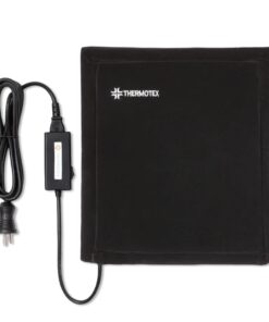 Thermotex Far Infrared Heating Pad – Gold – Premium Heating Pad for Discomfort Relief – Warms and Relaxes Muscles – Medium Size for Back, Torso, Arms and Legs – 15 in. x 15 in.