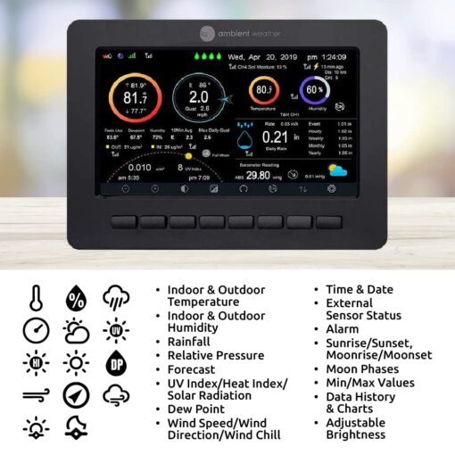Ambient Weather WS-5000 Ultrasonic Smart Weather Station - Image 7