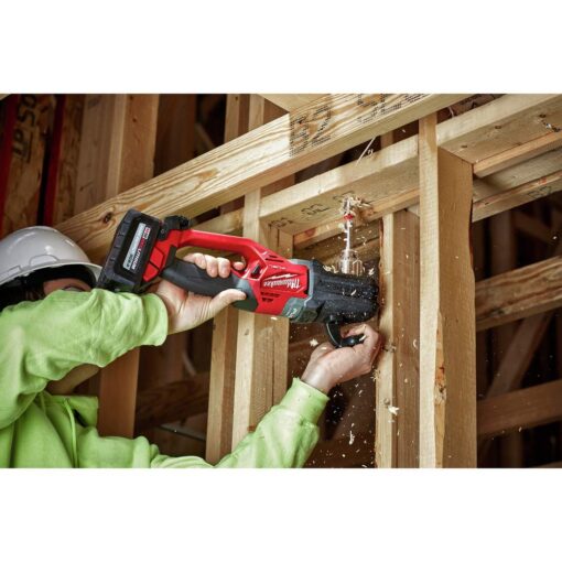 Milwaukee 2807-20 M18 FUEL HOLE HAWG Brushless Lithium-Ion 1/2 in. Cordless Right Angle Drill (Tool Only) - Image 3