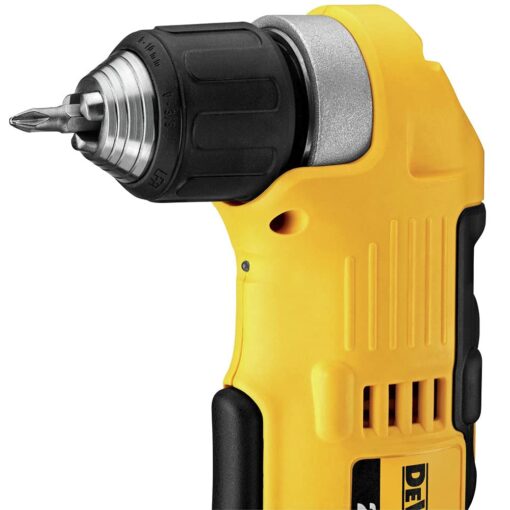 DEWALT DCD740C1 Right Angle Drill Kit, Yellow, 0.5 - Image 6