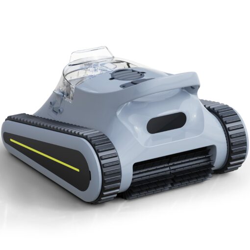 (2024 New) Seauto Crab Cordless Robotic Pool Vacuum, Wall-Climbing, Automatic Pool Cleaner, Suitable for Walls and Floors of 1614 Square Feet Pool