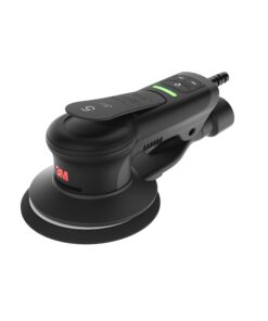 3M Xtract Electric Random Orbital Sander, Ergonomic and Lightweight ROS, 88760, 6 in, Central Vacuum, 3/16 in Orbit, 110V, 350W Motor, Metal Fabrication, Woodworking