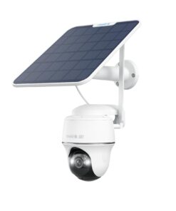 REOLINK Go PT Ultra+SP - 4K Cellular Security Camera Wireless Outdoor, No WiFi, 3G/4G LTE, Support (AT&T/T-Mobile), Solar Powered, Color Night Vision, Local/Cloud Storage, Smart Detection