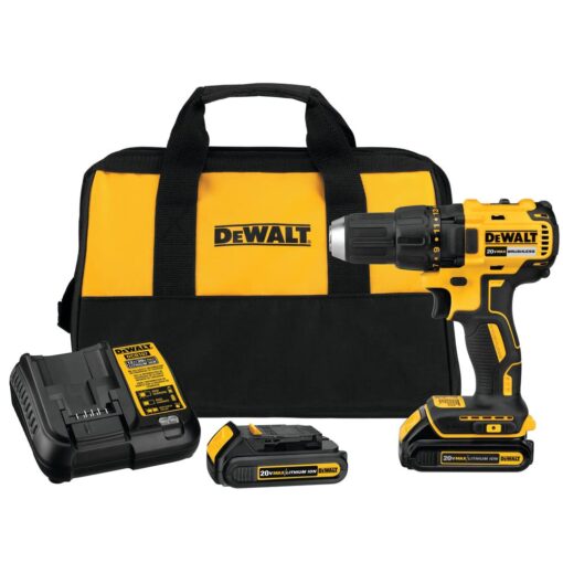 DEWALT 20V MAX Cordless Drill/Driver Kit with Battery and Charger Included (DCD777C2)